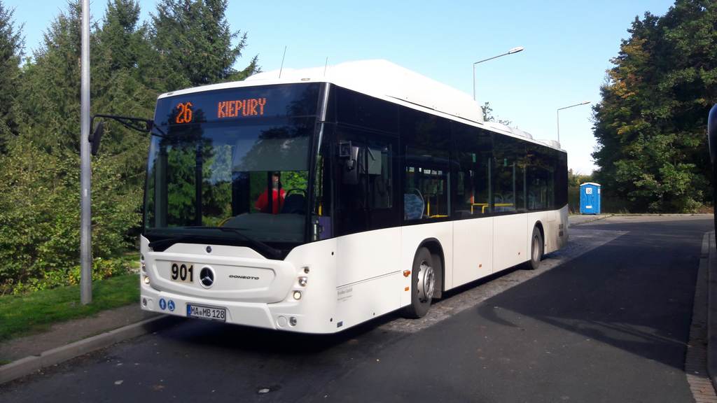 Drugi test autobusu na gaz