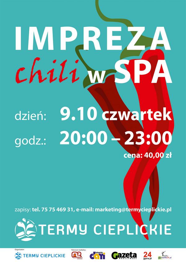 plakat chili spa