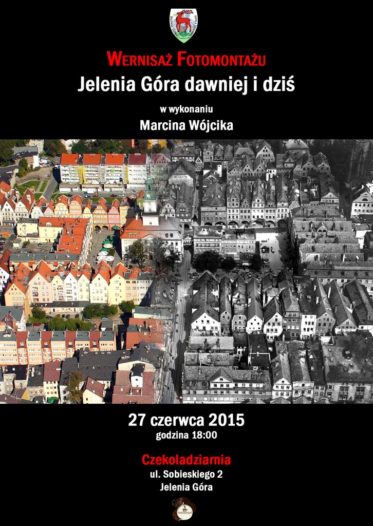 Wernisaż Fotomontażu Jelenia Góra dawniej i dziś