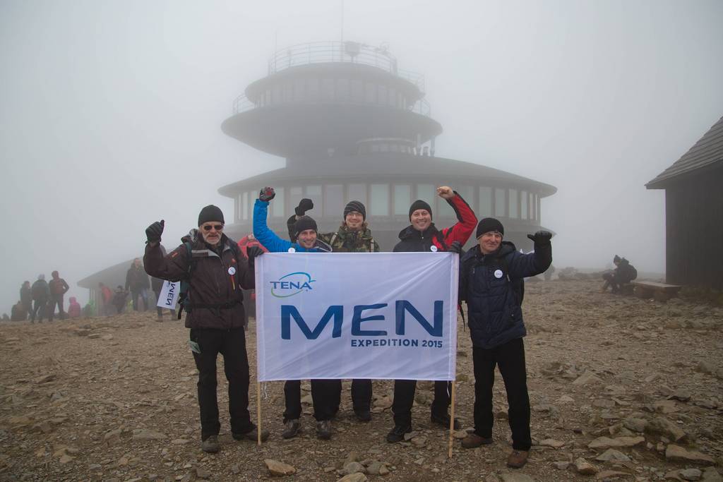 "TENA MEN Expedition 2015 – Śnieżka zdobyta!"