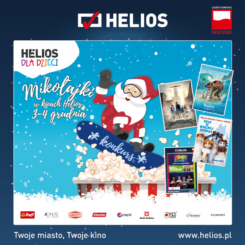 Mikołajki w kinach Helios!