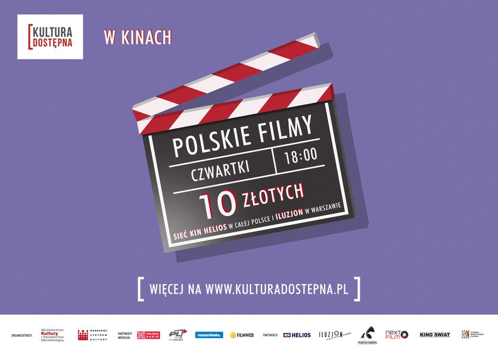 10 złotych - tyle wystarczy żeby zobaczyć w kinie najciekawsze polskie filmy 