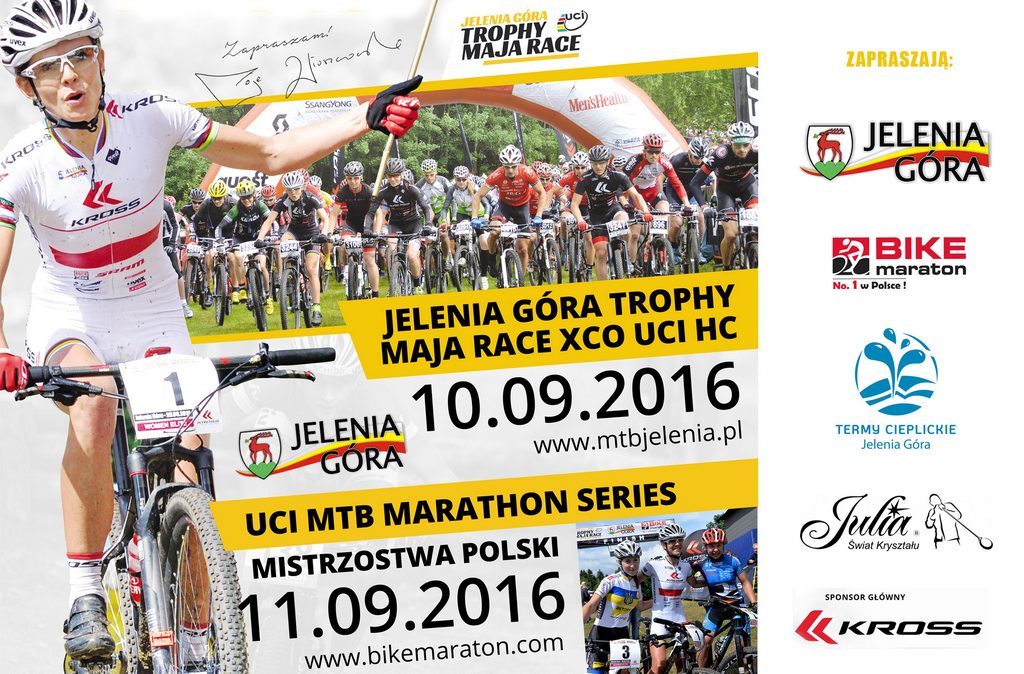 Jelenia Góra Trophy – Maja Włoszczowska MTB race + Parada Rowerów 