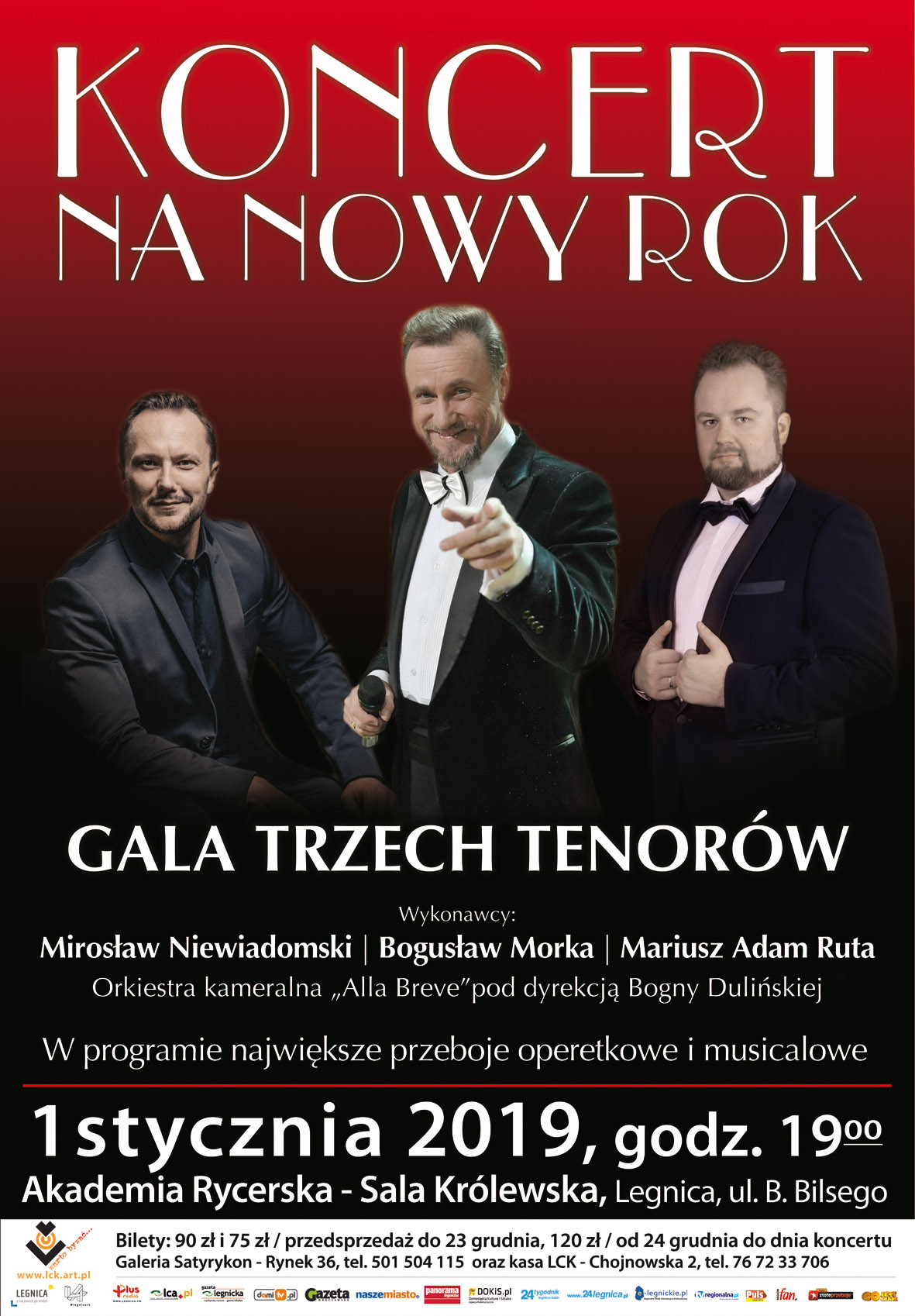 Trzech Tenorów koncert noworoczny