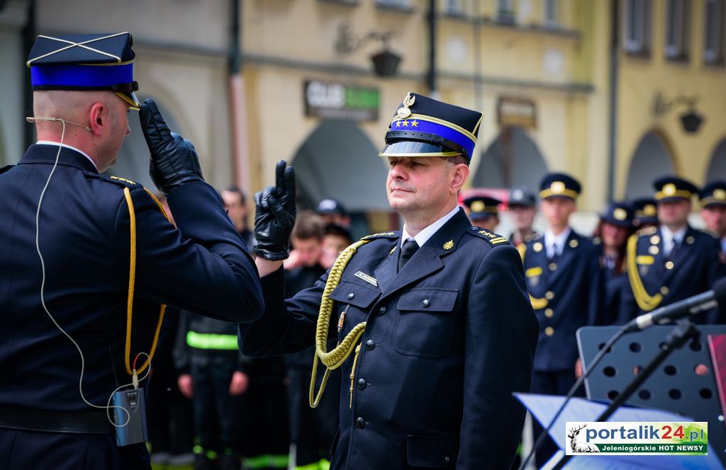 Dzień Strażaka na Placu Ratuszowym w Jeleniej Górze