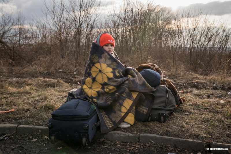 Po tygodniu konfliktu na Ukrainie pół miliona dzieci zostało uchodźcami 