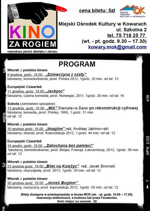 PROGRAM KINA za Rogiem