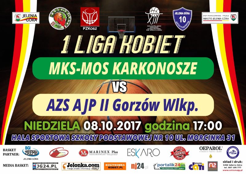 plakat meczowy sezon2017-18 Liga Kobiet