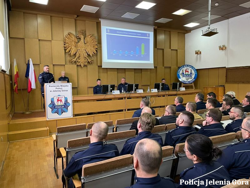 Jeleniogórscy policjanci podsumowali rok 2022