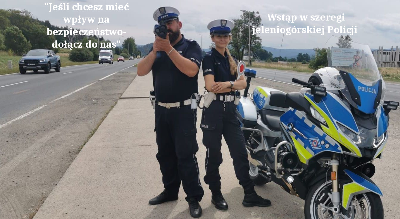 Wstąp w szeregi jeleniogórskiej Policji