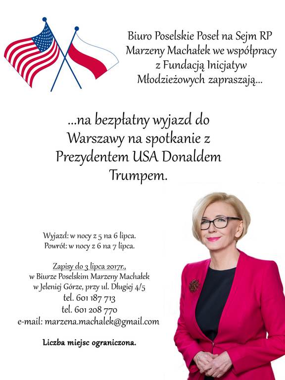 Wyjazd Trump