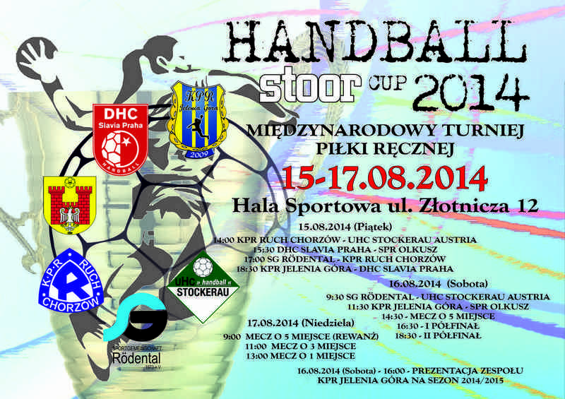 plakat handball cup 2014