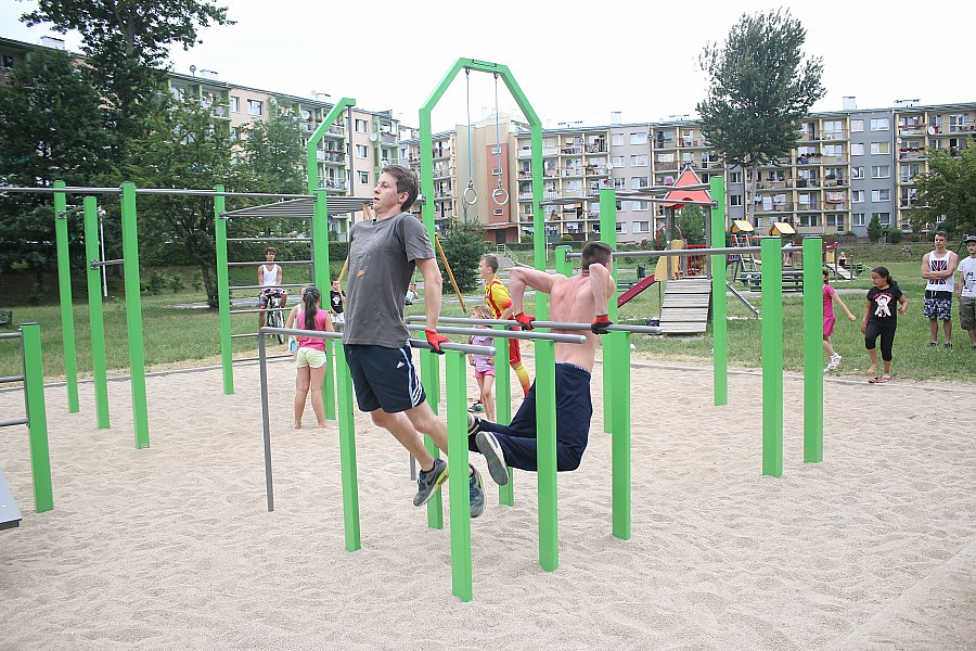 "Street workout" na Zabobrzu