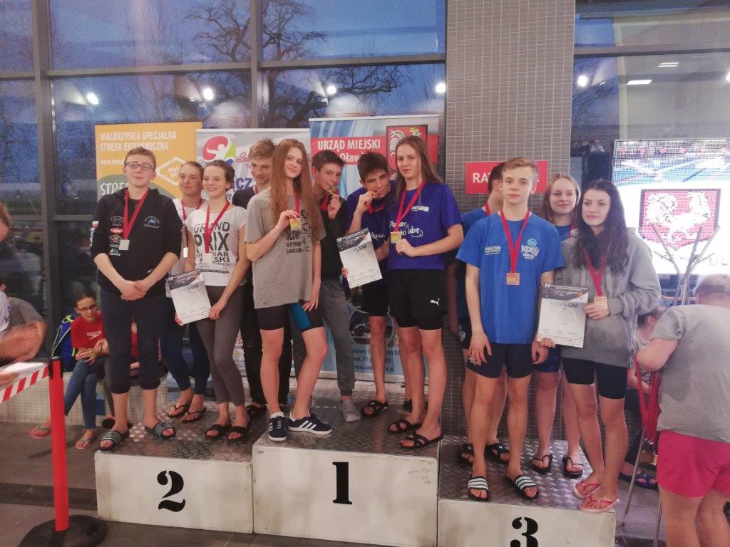 Pracowita i owocna sobota pływaków KS Just Swim Jelenia Góra