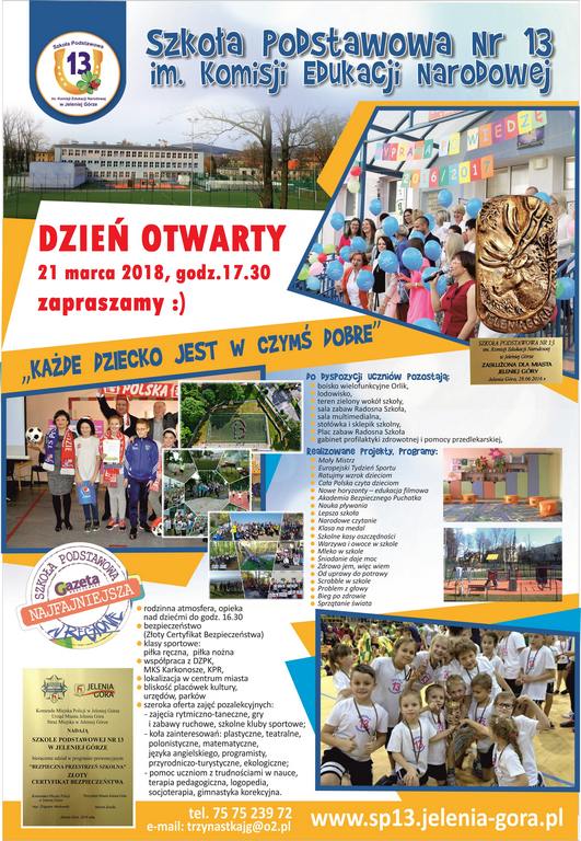 dzień otwarty - plakat