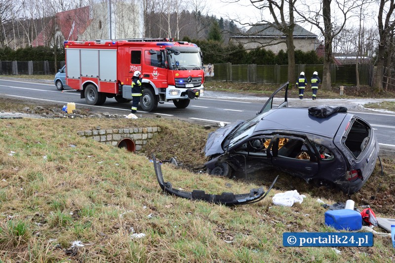 Z ciężkimi obrażeniami trafił do szpitala