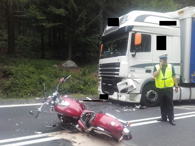 Ostrzeżenia dla motocyklistów – kolejny tragiczny wypadek.